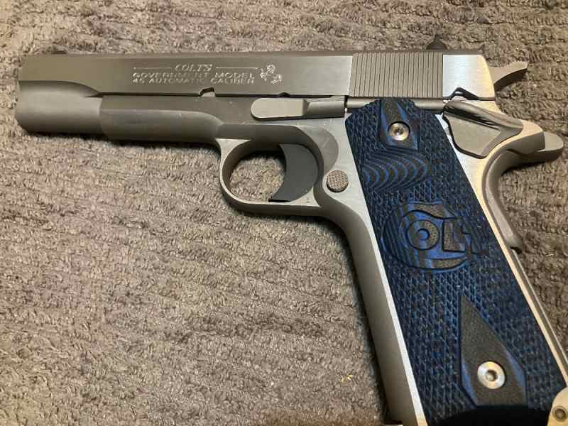 Colt 1911 45ACP Stainless Full Size