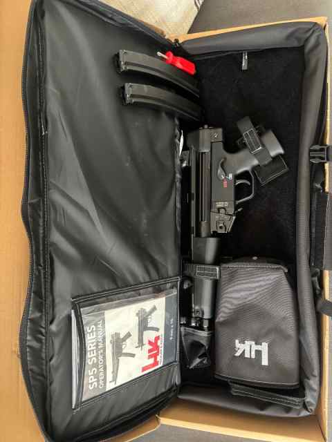 HK SP5 30+1 9mm Luger *New in Box*