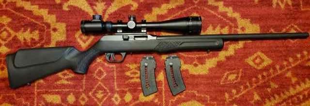 Rossi RS22M w/ TruGlo 6-24x44 IR Scope