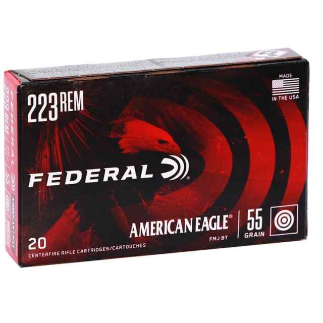 FEDERAL AE 223 AMMO AMMUNITION 55gr FMJ BULK CASE