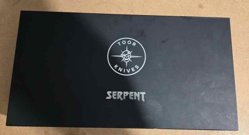 Toor Serpent Outlaw Ebony Tanto
