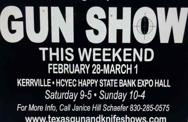 Kerrville Gun Show This Weekend!