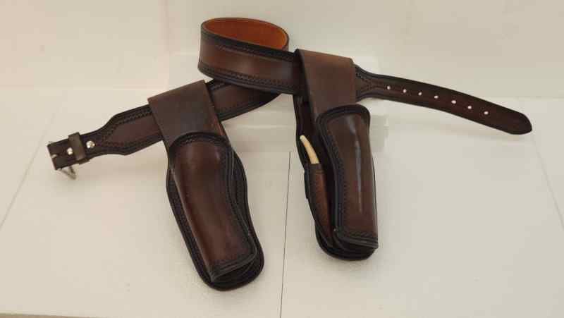 Leather for Sale (FS) Holster and belt 