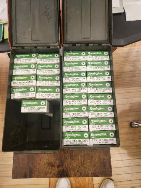Remington UMC 223 55gr 25  boxes 20/box 500rds