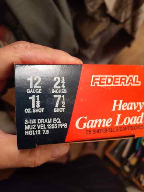 Federal Heavy Game Load 12 Gauge