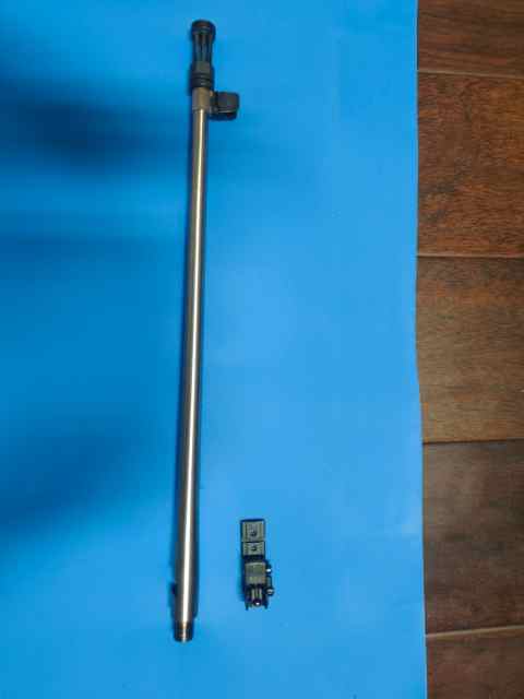 Ruger 10/22 threaded barrel with sight
