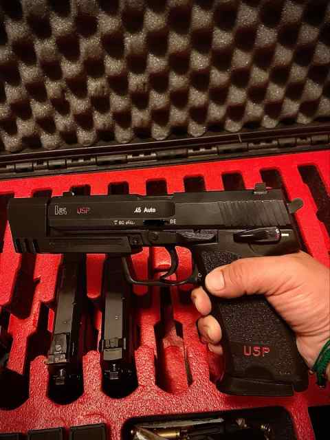 HK USP .45 with compensator $1000