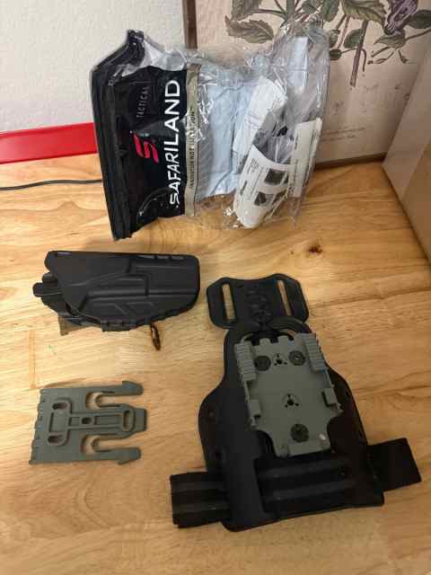 Glock 17/22 7390 safriland holster + gear