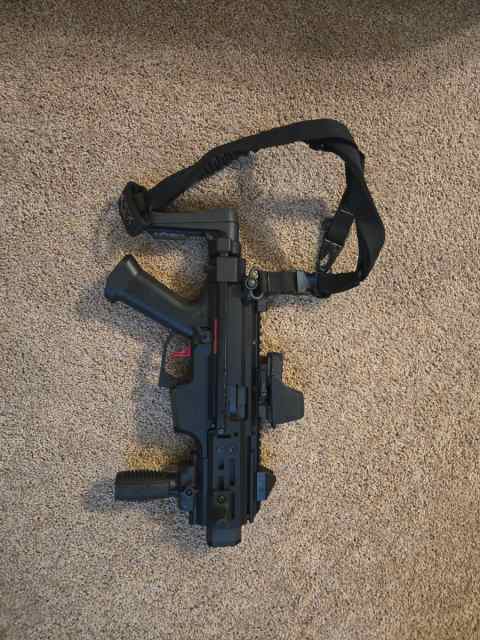 9mm Scorpion Micro with Binary and Holosun Red Dot