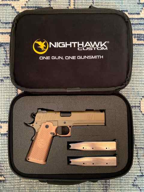 FS:  NIGHTHAWK CUSTOM SANDHAWK - 9mm