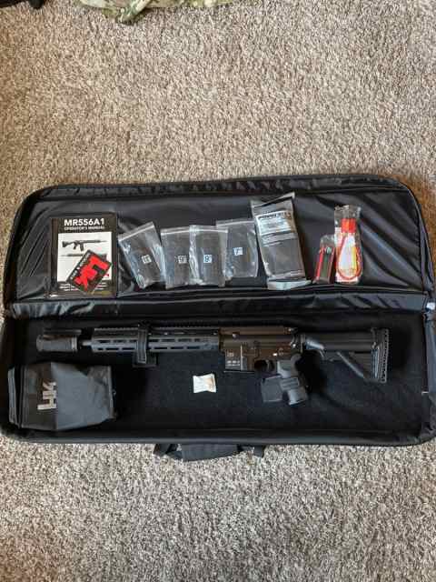 HK MR556A1, 30rd mag, Case, BRAND NEW Piston, H&amp;K 