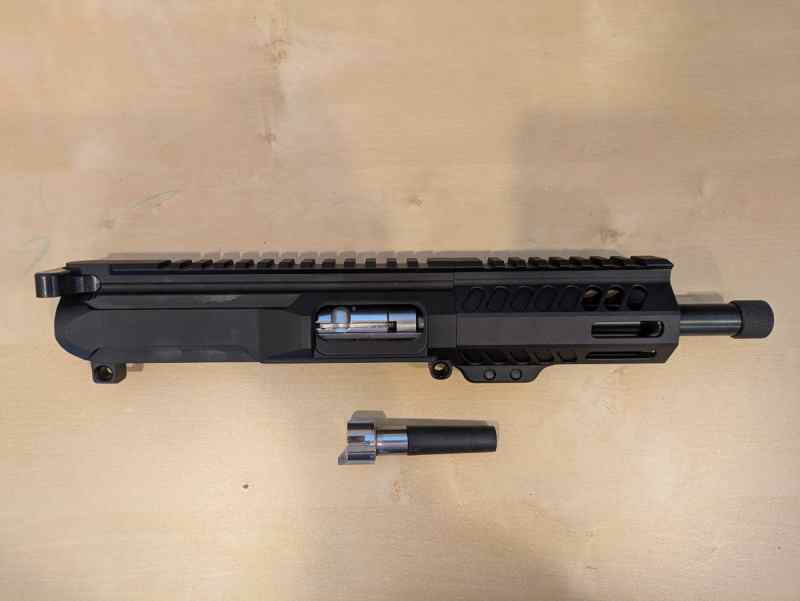 AR22 Upper with CMMG Bolt Kit