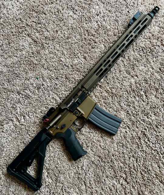 AR15 PWA/LMT, Ballistic Advantage Barrel, extras