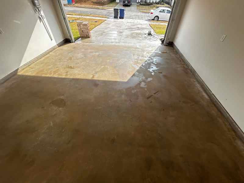 GARAGE EPOXY FLOORING WORK FOR GUNS 