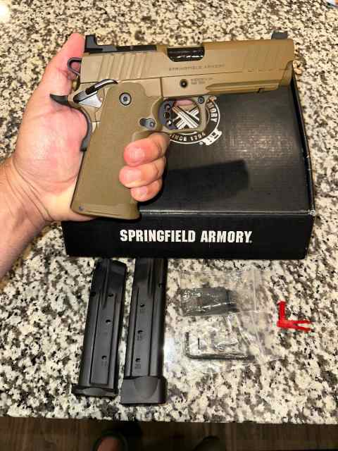 FDE Springfield Prodigy 4.25 NIB/Night vision