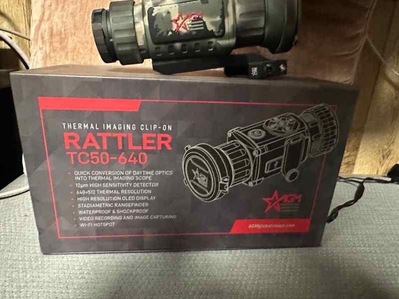 AGM 640 Clip on thermal $2000 or trade