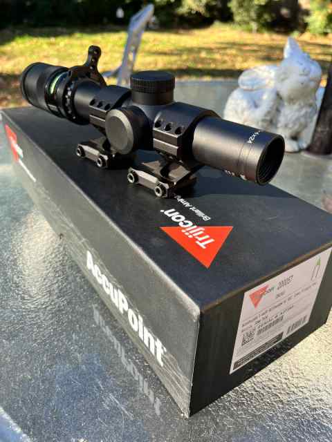 Trijicon AccuPoint TR-24 1-4x24mm Rifle Scope