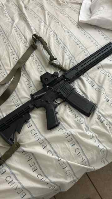 Ar15 multi Anderson with aero rail