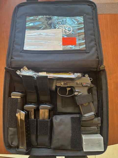 FN FNX 45 Tactical 45 ACP Pistol With 5 Mags