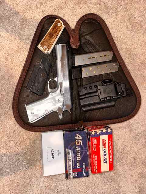 1911 and ammo 