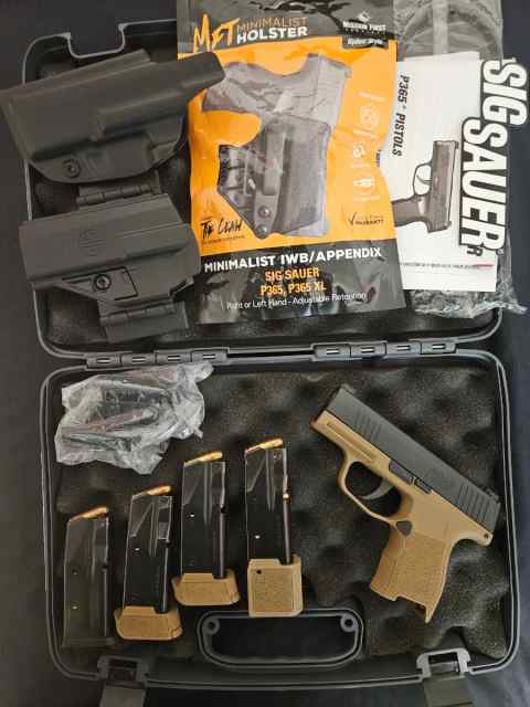 Sig Sauer P365 Tac Pac 9mm