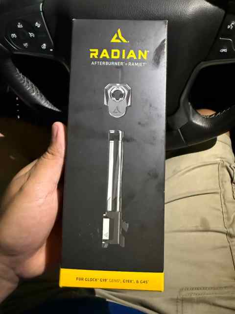 Radian Ramjet for Glock 19/19x/45 gen 5