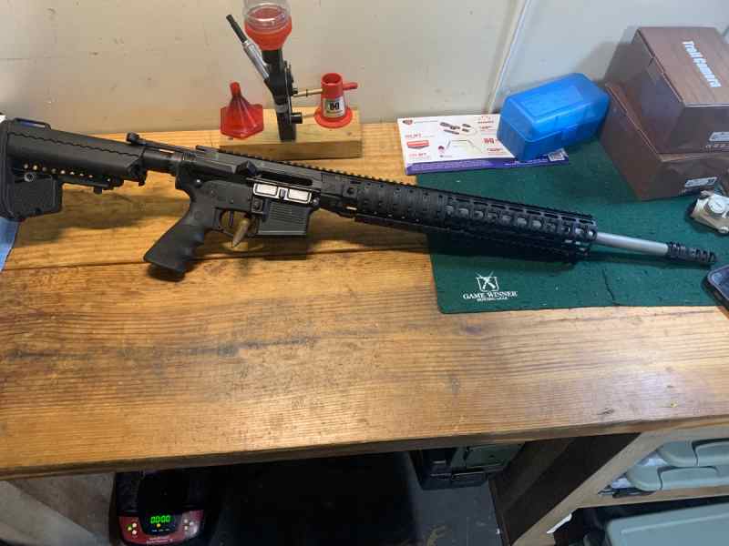 20” AR Target rifle.